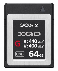  Sony 64GB XQD G Series Memory Card 